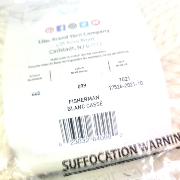 Image of Lion Brand Wool Ease Thick & Quick Solids in 99 Fisherman