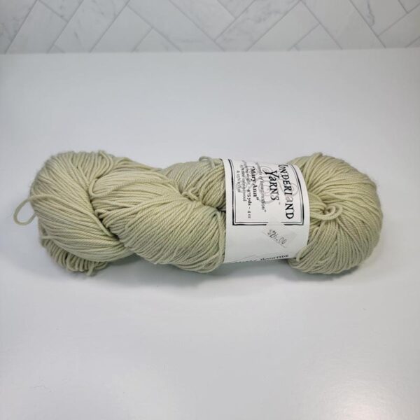 Wonderland Yarns & Frabjous Fibers Mary Ann in 210 Merry Noontide