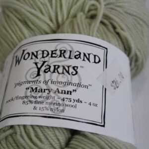 Wonderland Yarns & Frabjous Fibers Mary Ann in 210 Merry Noontide - Image 2