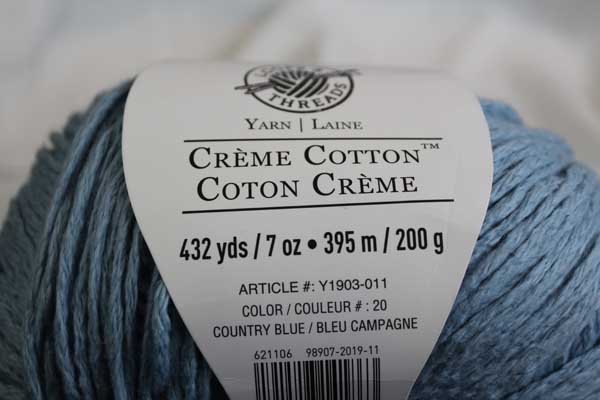 Image of Loops & Threads Crème Cotton