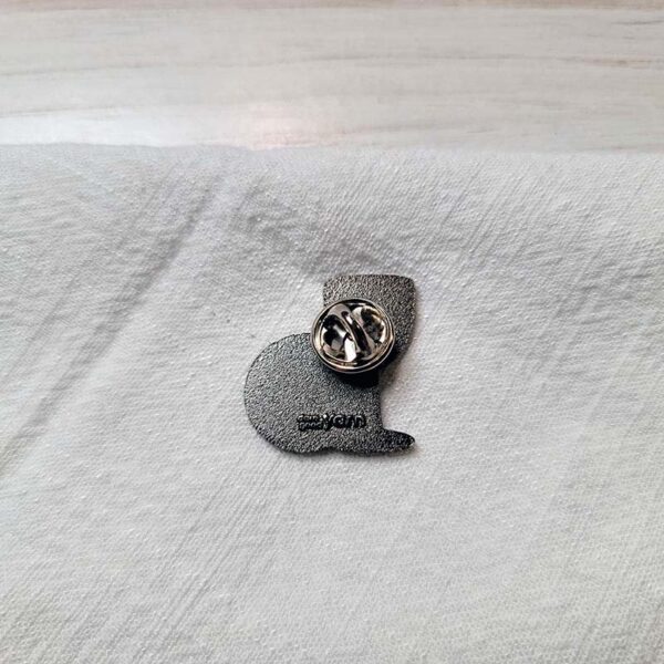 Image of Wine and Yarn Ball Pin