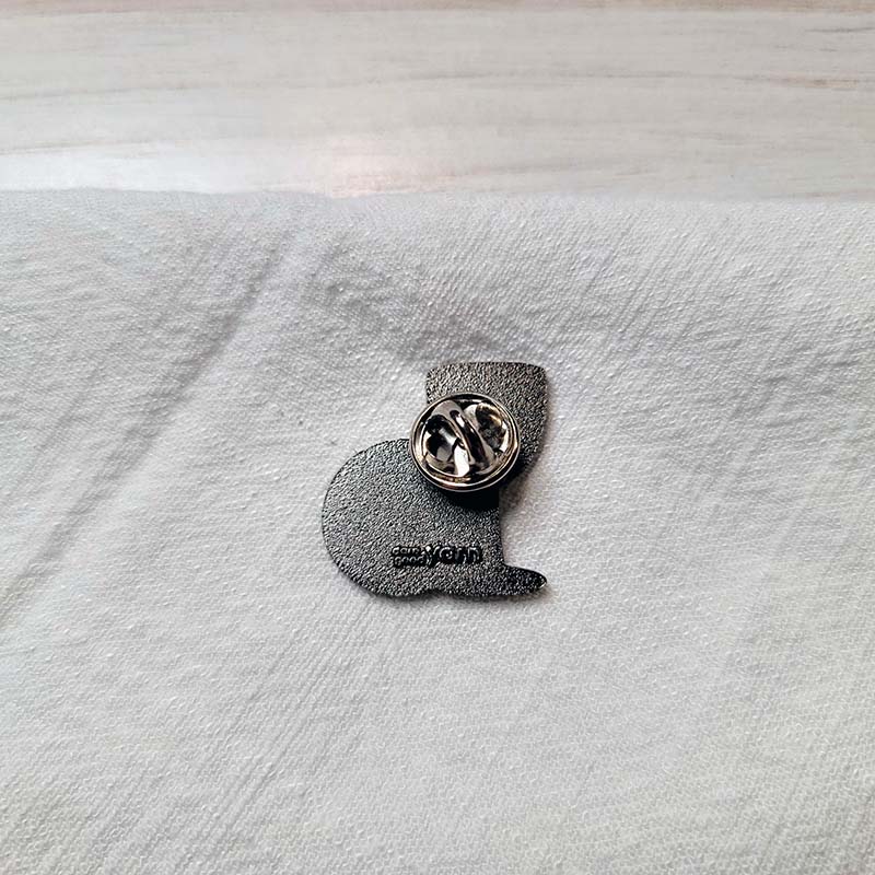 Wine and Yarn Ball Pin - Image 2