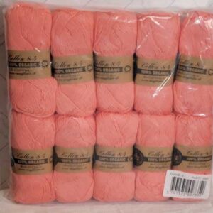 Hobbii Rainbow Cotton 8/4 Organic in 5 Pink - Image 4