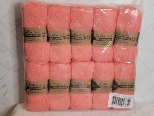 Image of Hobbii Rainbow Cotton 8/4 Organic in 5 Pink