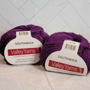 Valley Yarns Southwick in 14 African Violet - Image 1