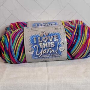 Hobby Lobby I Love This Yarn! in Candy Stick Stash - Image 1
