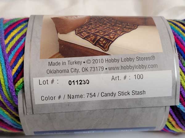 Image of Hobby Lobby I Love This Yarn! in Candy Stick Stash