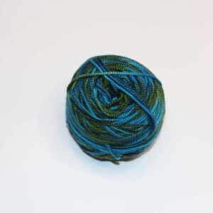 Claudia Hand Painted Yarns Fingering in Caribbean Blue - Image 1