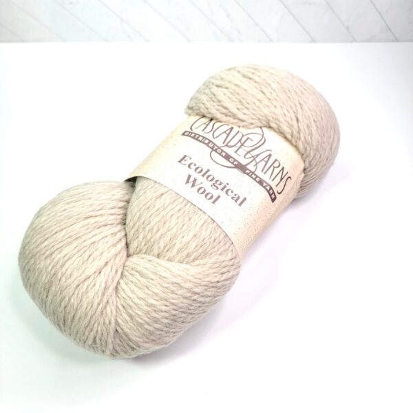 Image of Cascade Yarns Ecological Wool in 8015 Cream