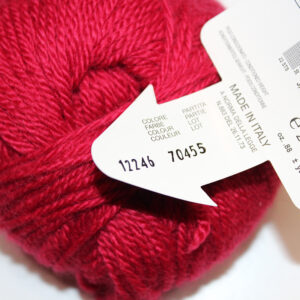 Karabella Yarns Cashmere Elite in 12246 Red - Image 2