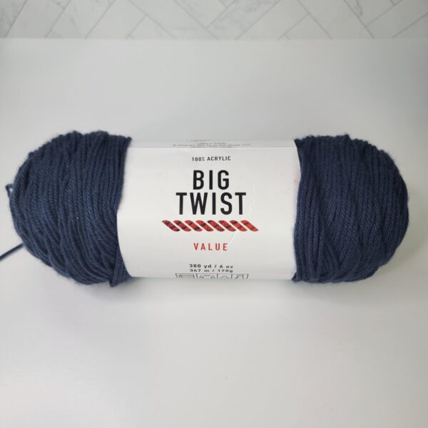 Image of Big Twist Value Solids in Dark Denim