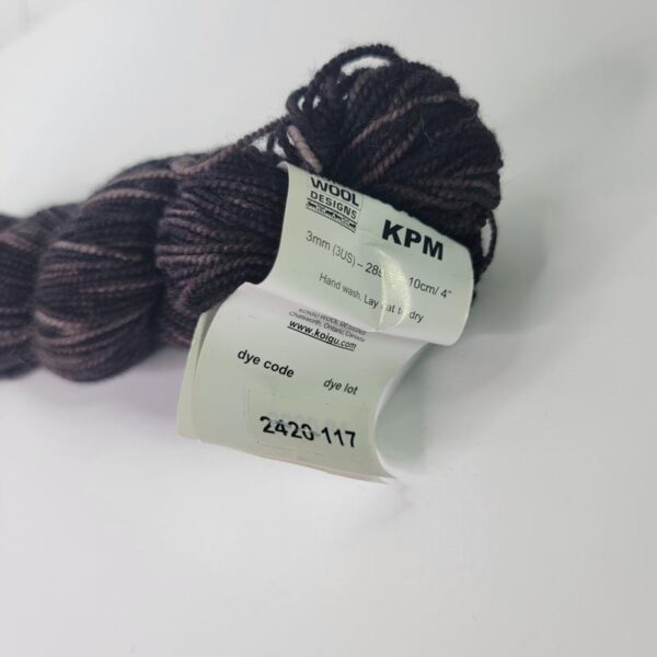 Image of Koigu Premium Merino (KPM) in 2420 Black Variegated