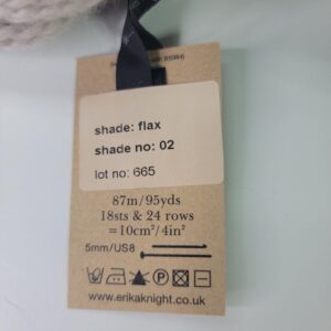 Erika Knight Yarns Vintage Wool in 2 Flax - Image 2