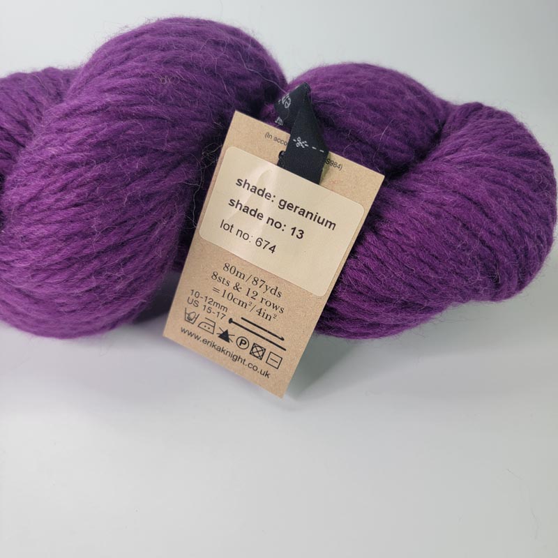 Erika Knight Yarns Maxi Wool in 13 Geranium - Image 2