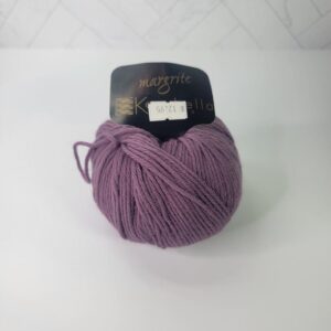 Karabella Yarns Margrite in 24 Plum - Image 3