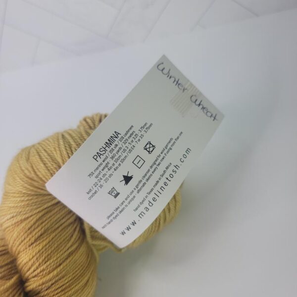 Image of Madelinetosh Pashmina in Winter Wheat