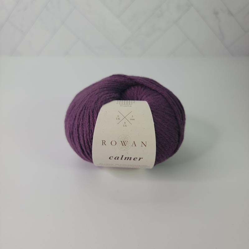Rowan Calmer in 493 Plum - Image 1