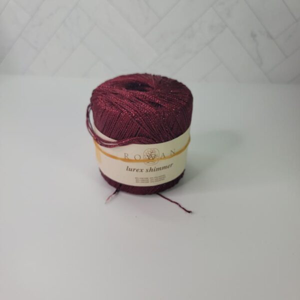 Image of Rowan Lurex Shimmer in 331 Claret