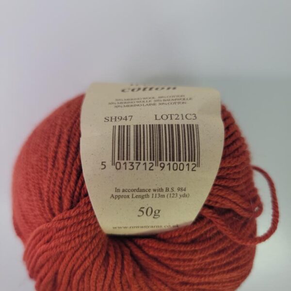 Image of Rowan Wool Cotton in 947 Spark