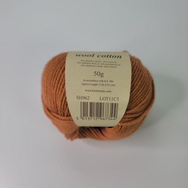 Image of Rowan Wool Cotton in 962 Pumpkin