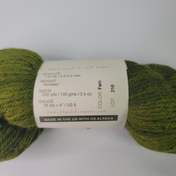 Image of Angel's Kiss Alpaca Yarn in Fern