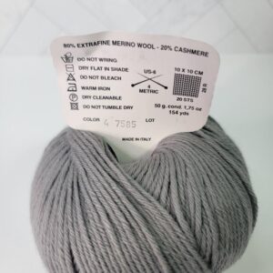 Karabella Yarns Margrite in 4 Grey - Image 2