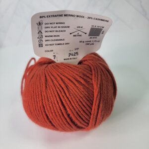 Karabella Yarns Margrite in 7 Pumpkin - Image 2