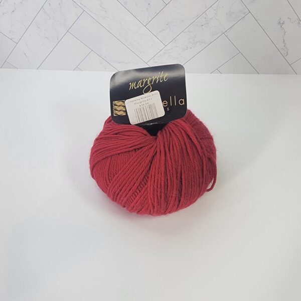 Image of Karabella Yarns Margrite in 13 Dark Red