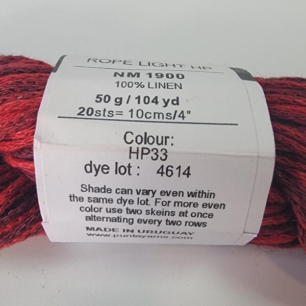 Image of Punta Yarns Rope Light Hand Painted in 33 HP