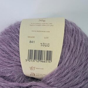 Rowan Kid Classic in 841 Lavender Ice - Image 2