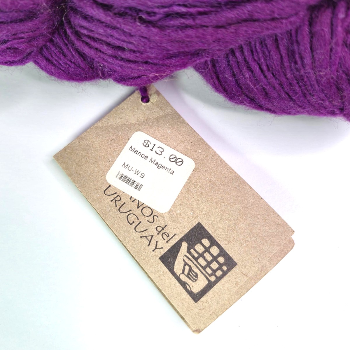 Manos del Uruguay Wool Classica in S Magenta - Image 2