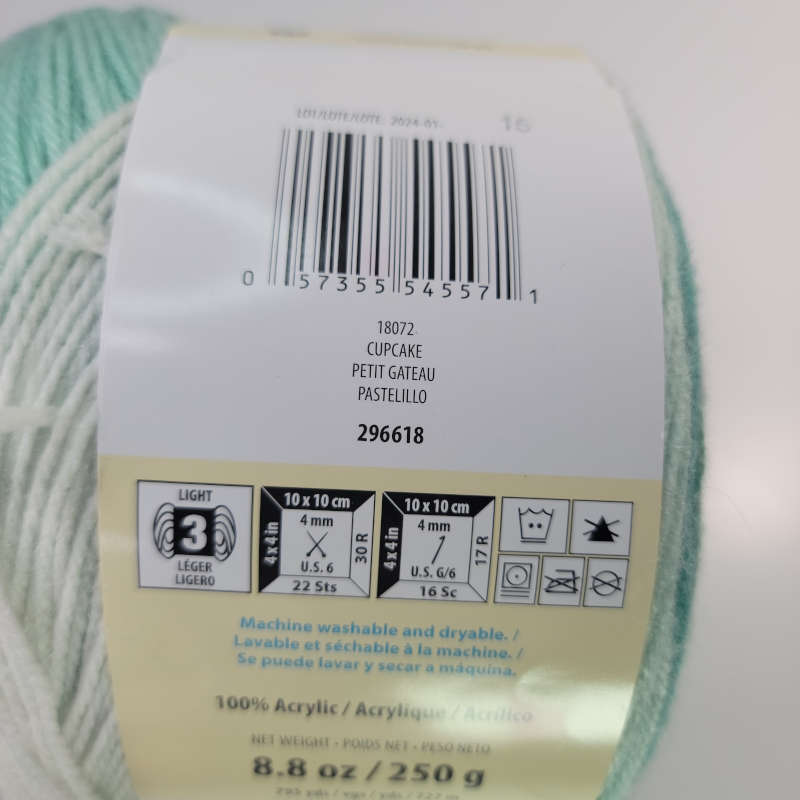 Caron Skinny Cakes in 18072 Cupcake - Image 2