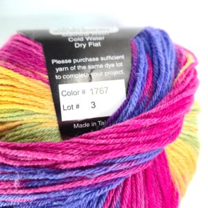 Knit One, Crochet Too Ty-Dy Socks in 1767 Tropicale - Image 2