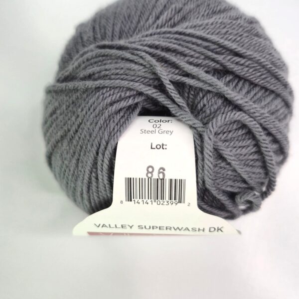 Image of Valley Yarns Valley Superwash DK in 2 Steel Gray