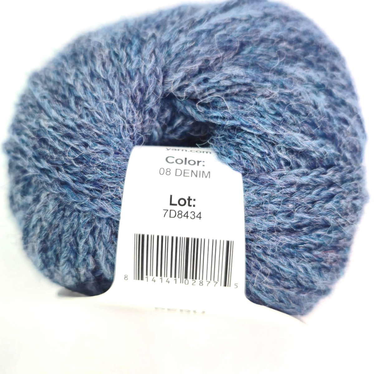 Valley Yarns Peru in 8 Denim - Image 2