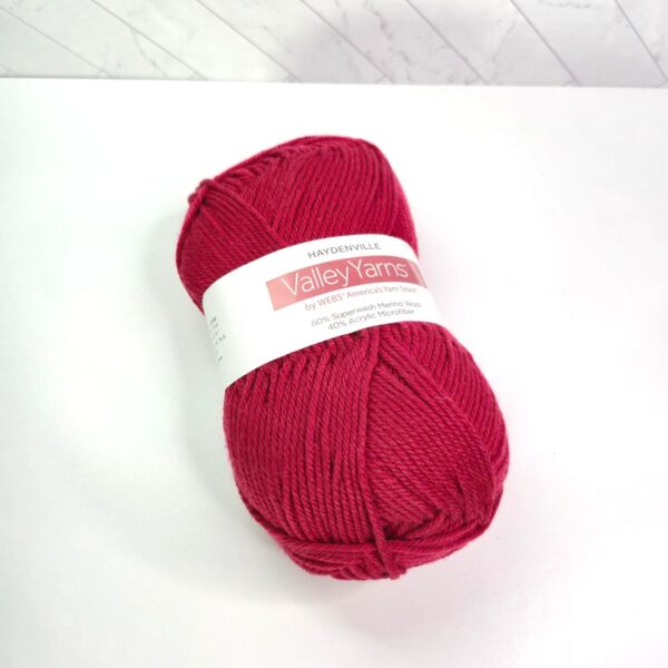 Image of Valley Yarns Haydenville in 9 Red
