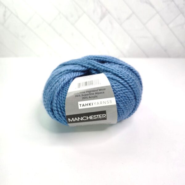 Tahki Yarns Manchester in Bluestone