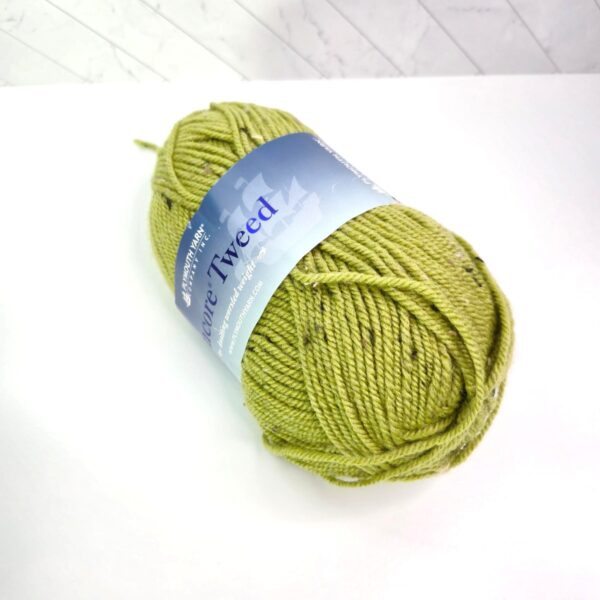 Image of Plymouth Yarn Encore Tweed in 1316 Green Tweed