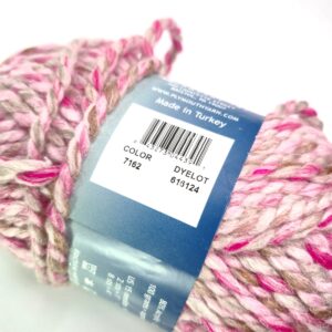 Plymouth Yarn Encore Mega in 7162 Pink Taupe - Image 2