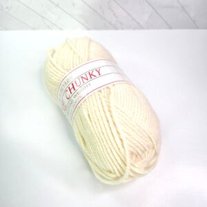 Plymouth Yarn Encore Chunky in 256 Ecru - Image 1