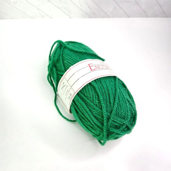 Image of Plymouth Yarn Encore Chunky in 54 Kelly Green