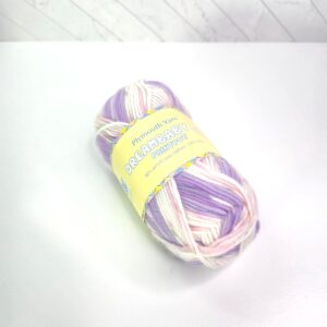 Plymouth Yarn Dreambaby DK Paintpot in 1416 Violet Variegated - Image 1