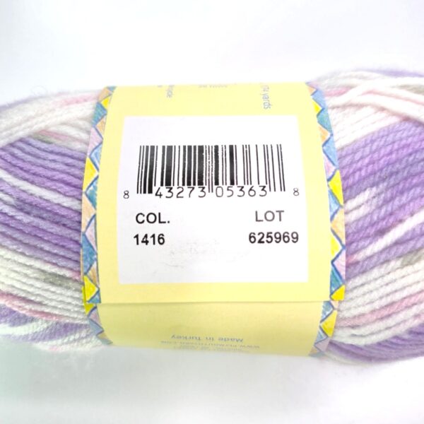 Image of Plymouth Yarn Dreambaby DK Paintpot in 1416 Violet Variegated