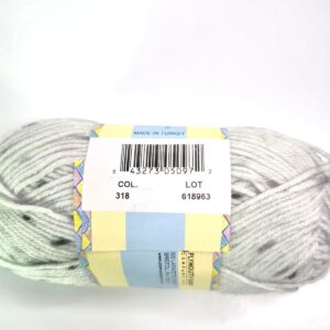Plymouth Yarn Dreambaby DK in 318 Gray Stripe - Image 2