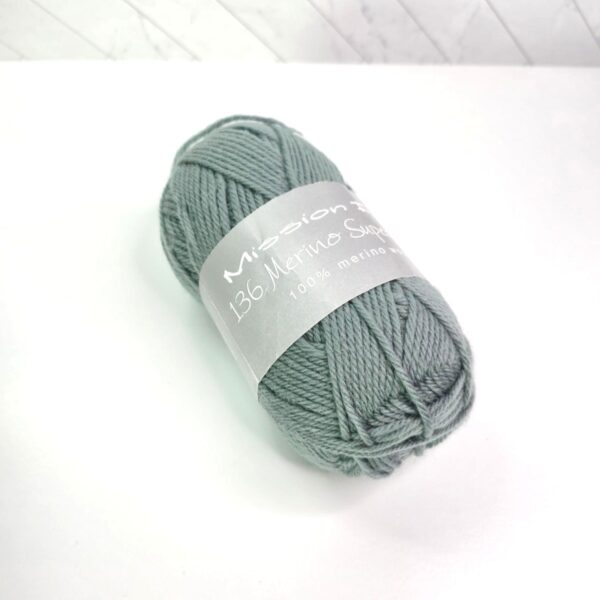Image of Mission Falls 136 Merino Superwash in 20 Dusty Teal