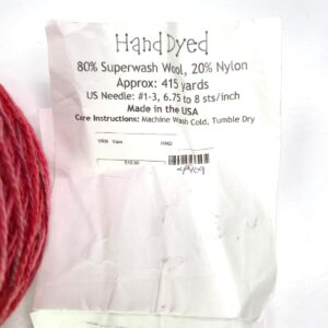 Kindred Spirits Yarn Footloose Sock Yarn in Pink Variegated - Image 2