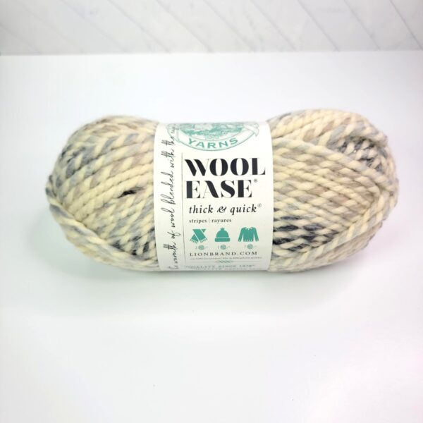 Lion Brand Wool-Ease Thick & Quick (Prints & Stripes) in 609 Moonlight