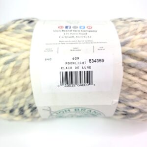 Lion Brand Wool-Ease Thick & Quick (Prints & Stripes) in 609 Moonlight - Image 2