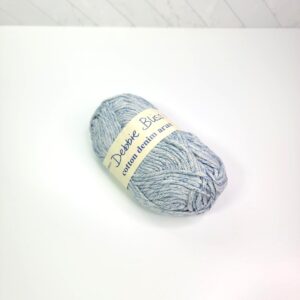 Debbie Bliss Cotton Denim Aran in 14501 Light Blue Denim - Image 1