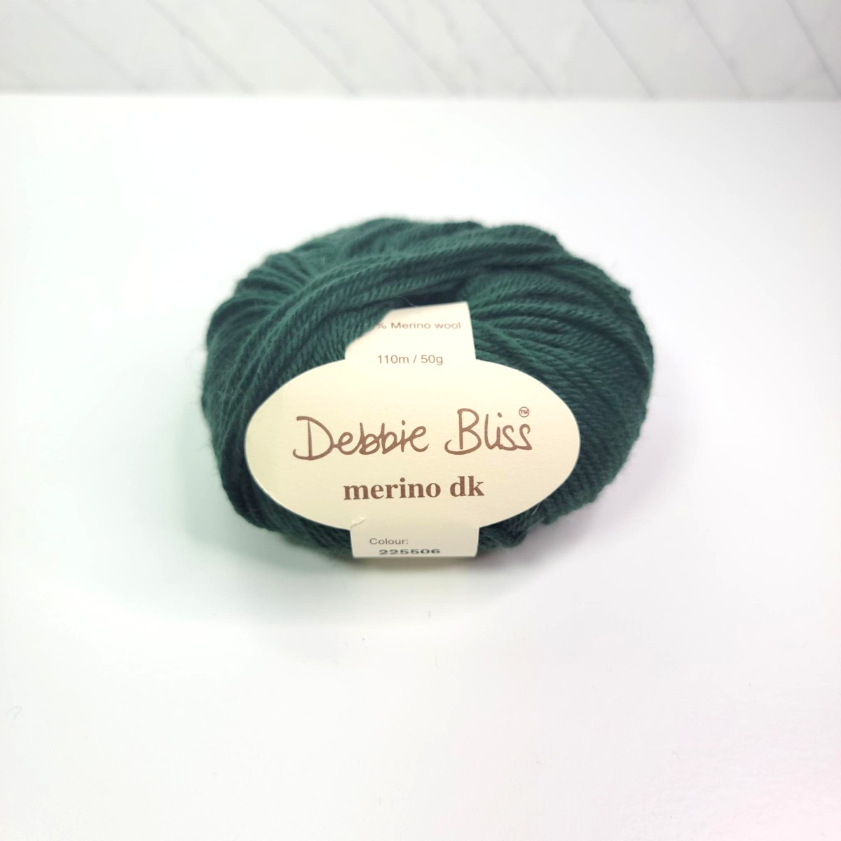 Debbie Bliss Merino DK in 225506 Dark Green - Image 3